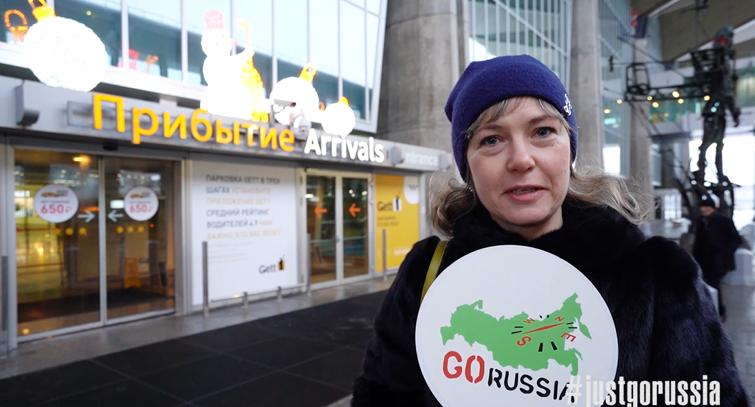 Ein kurzes Video über Reisen mit Go Russia