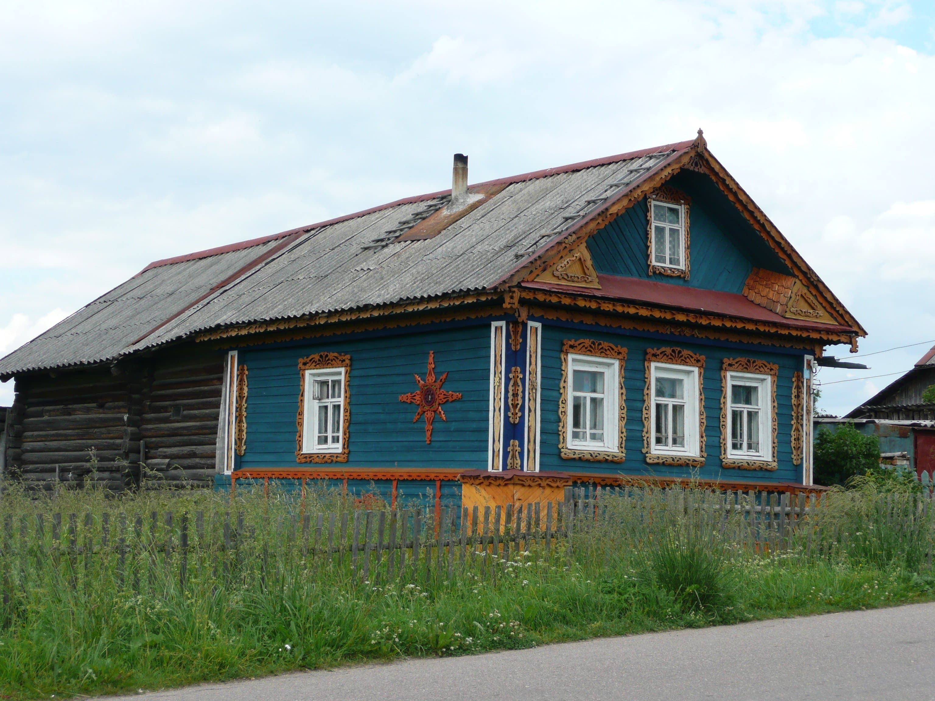 Besuch einer Dacha – eines Familienlandhauses in Russland